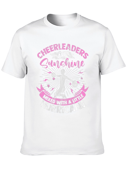 Camiseta Negra Cheerleaders Sunshine Hurricane