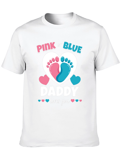 Camiseta de revelación de género para papá