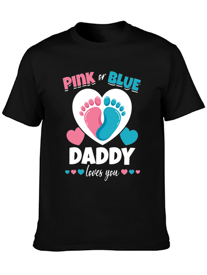 Camiseta de revelación de género para papá