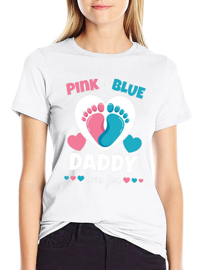 Camiseta de revelación de género para papá
