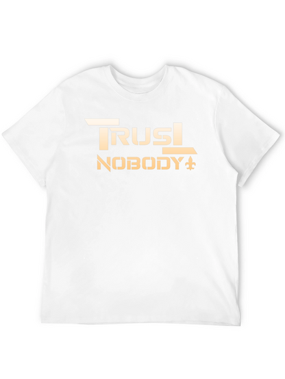 Camiseta Negra Trust Nobody
