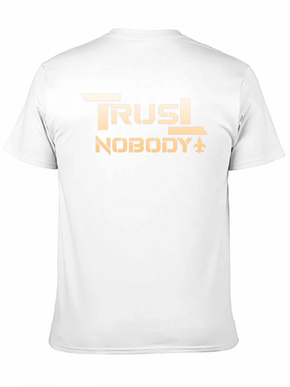 Camiseta Negra Trust Nobody