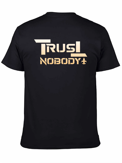 Camiseta Negra Trust Nobody