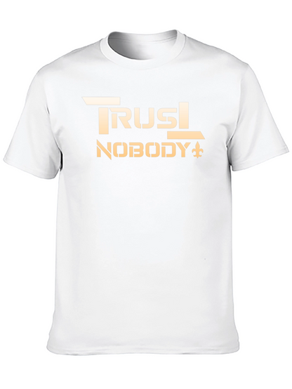 Camiseta Negra Trust Nobody