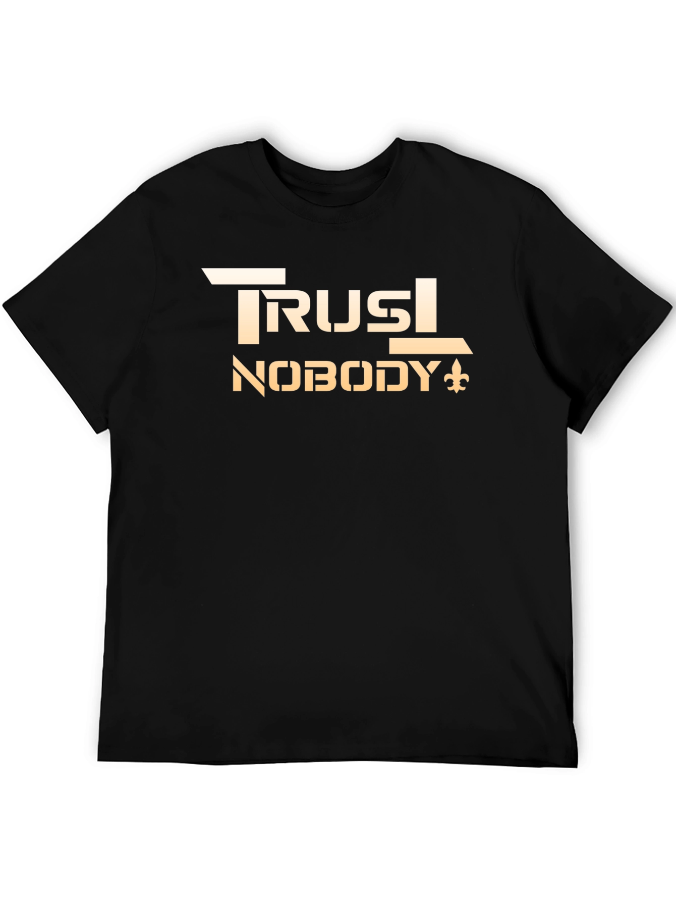 Camiseta Negra Trust Nobody