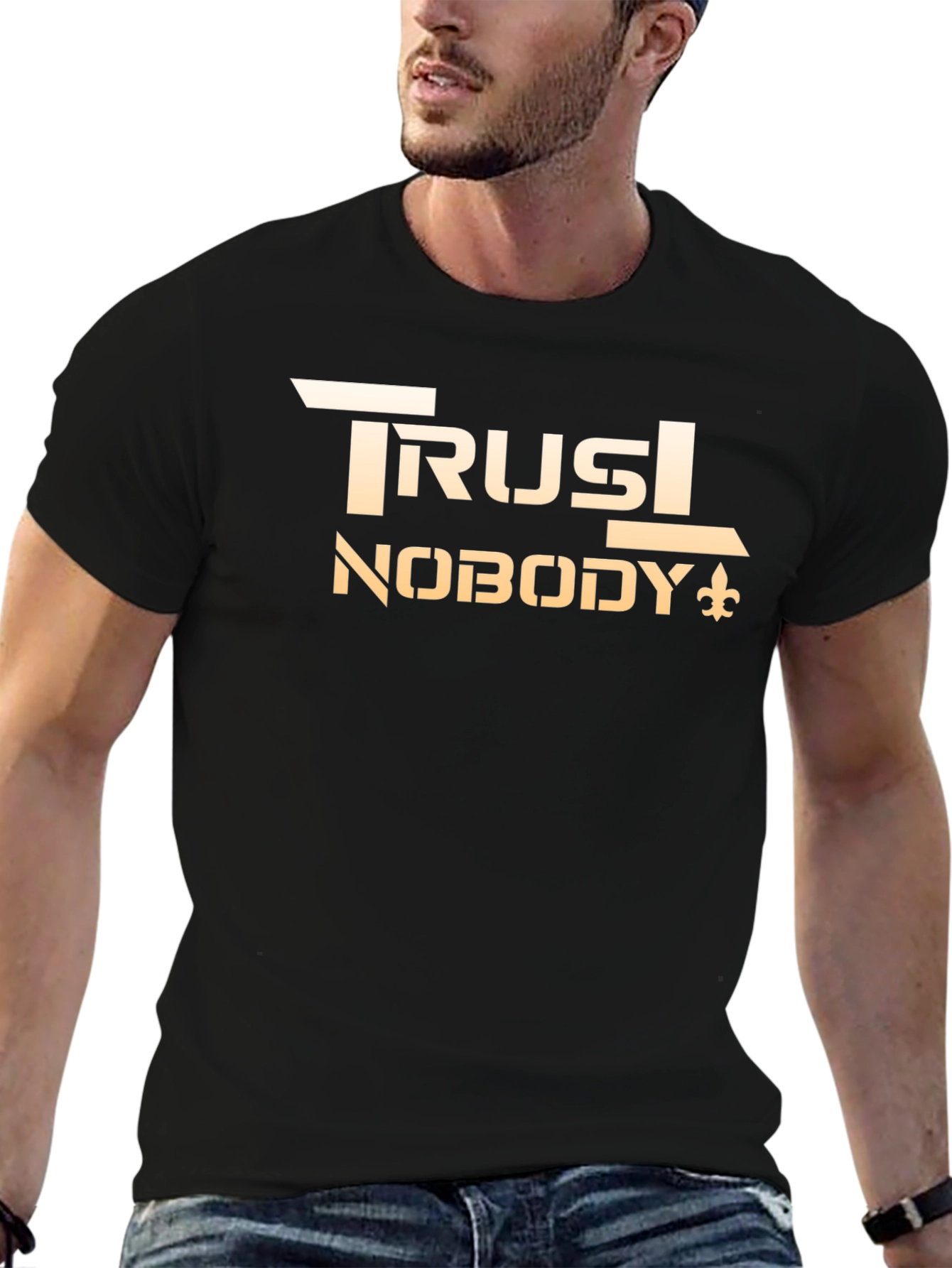 Camiseta Negra Trust Nobody