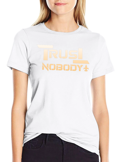 Camiseta Negra Trust Nobody