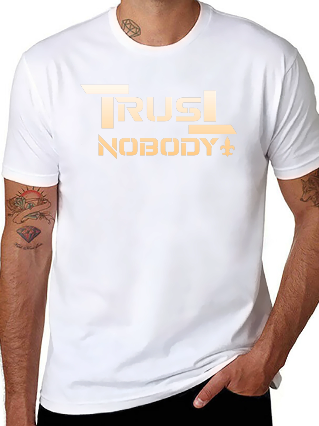 Camiseta Negra Trust Nobody