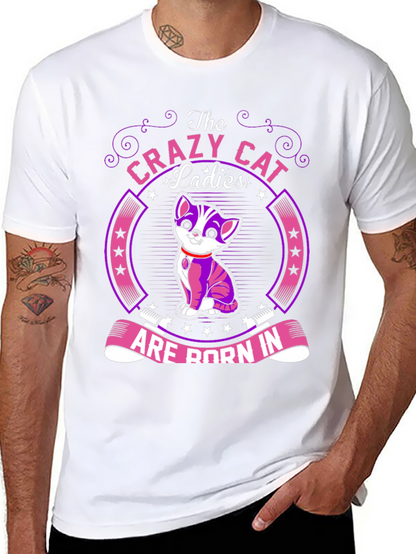 Camiseta Negra Crazy Cat Ladies