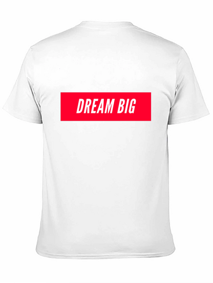 Camiseta Negra Dream Big Unisex