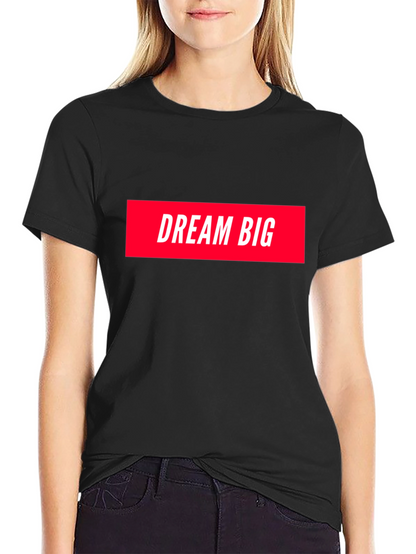 Camiseta Negra Dream Big Unisex