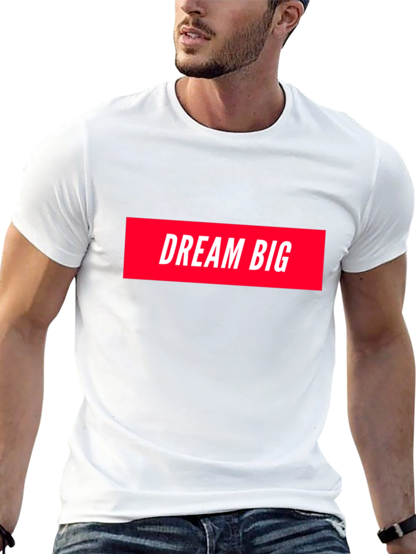 Camiseta Negra Dream Big Unisex