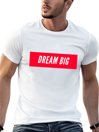 Camiseta Negra Dream Big Unisex