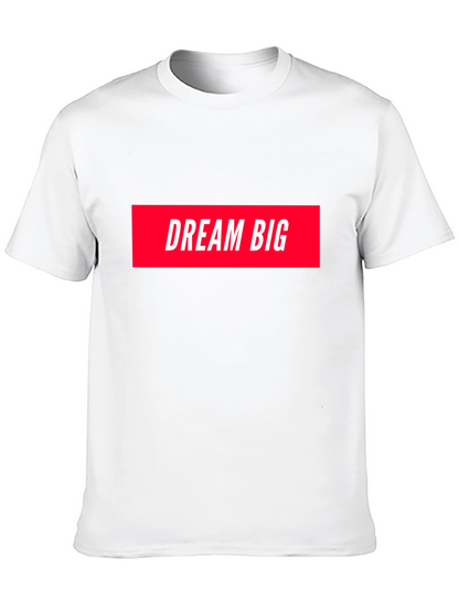 Camiseta Negra Dream Big Unisex
