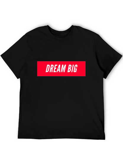 Camiseta Negra Dream Big Unisex