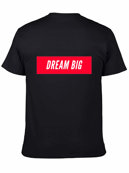 Camiseta Negra Dream Big Unisex