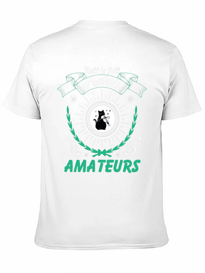 Camiseta Negra Hell is Full of Musical Amateurs