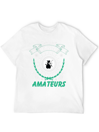 Camiseta Negra Hell is Full of Musical Amateurs