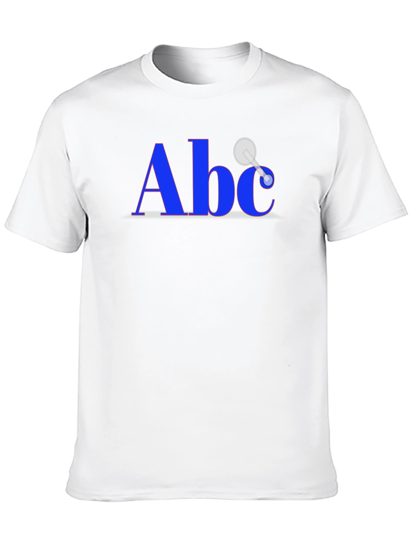 Camiseta Negra con Diseño Abc Único