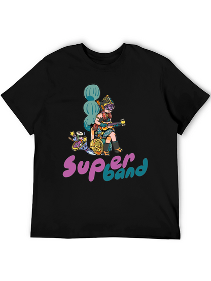 Camiseta Negra Superband
