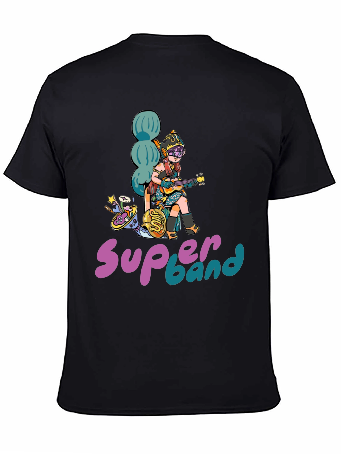 Camiseta Negra Superband