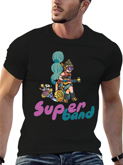 Camiseta Negra Superband