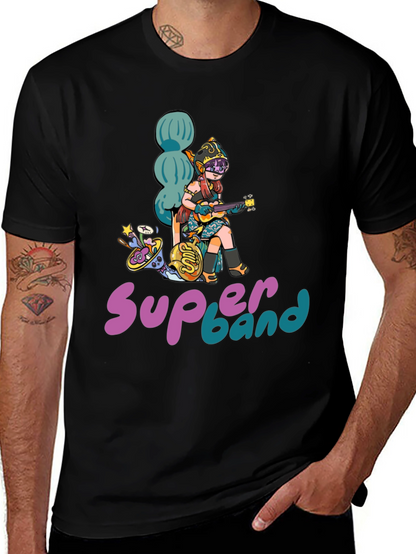 Camiseta Negra Superband