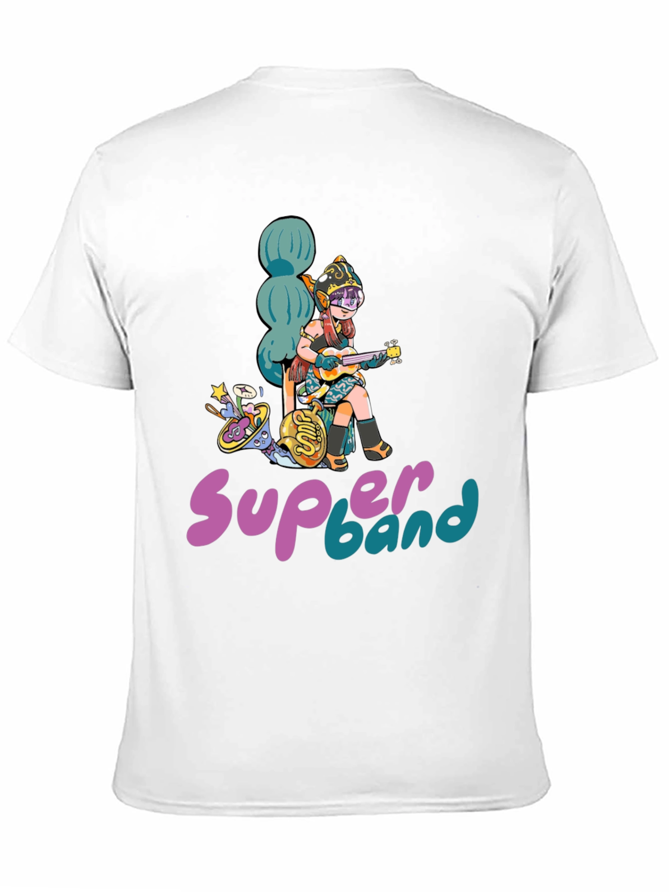 Camiseta Negra Superband