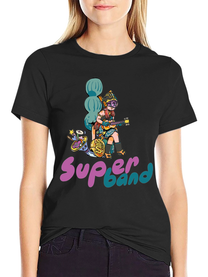 Camiseta Negra Superband