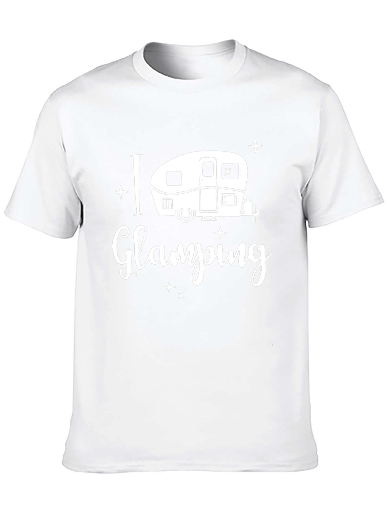 Camiseta Negra I Love Glamping