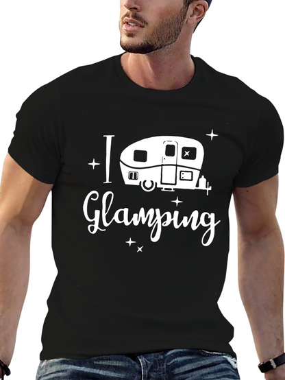 Camiseta Negra I Love Glamping