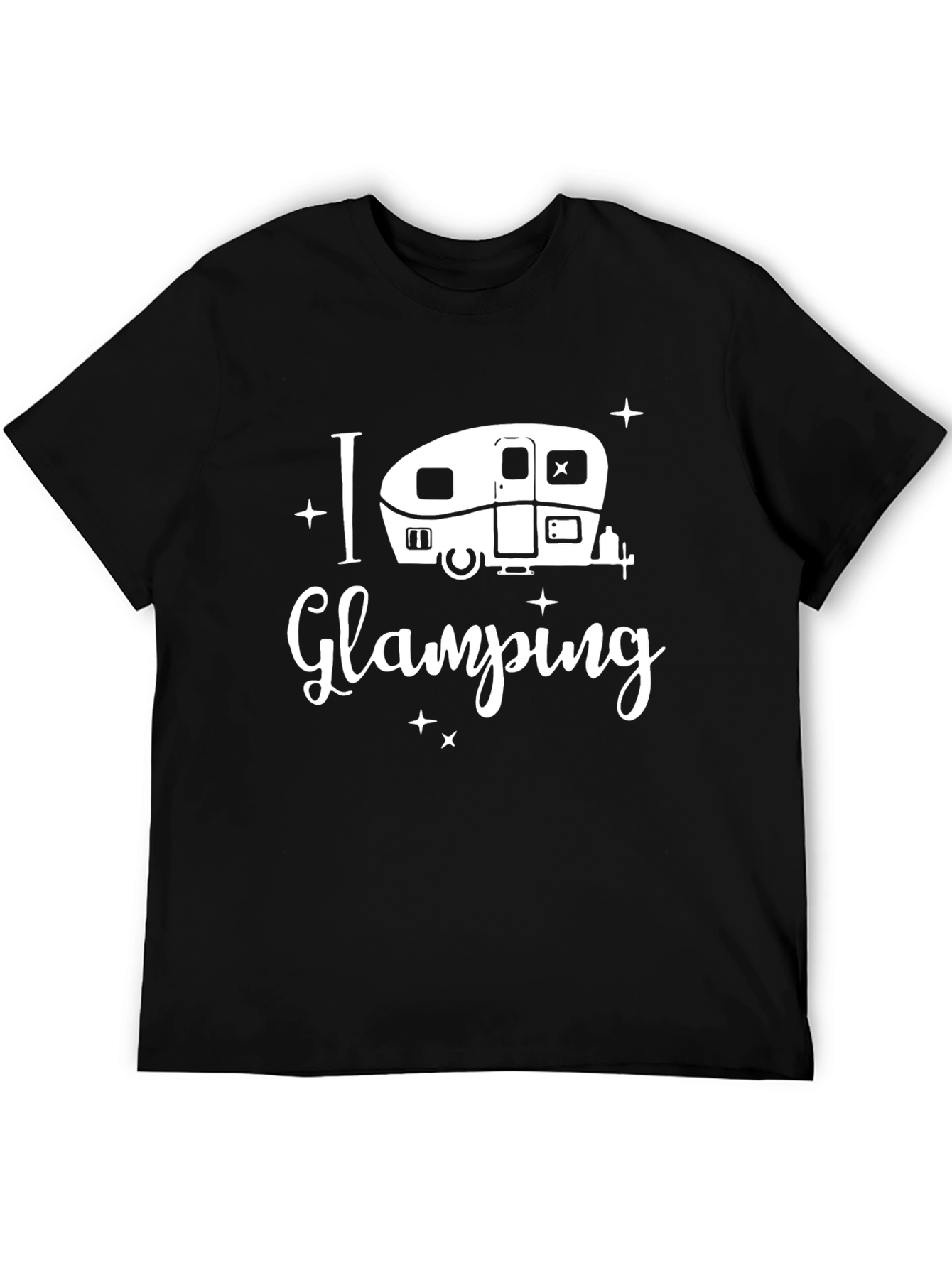 Camiseta Negra I Love Glamping