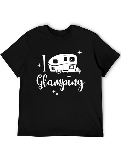 Camiseta Negra I Love Glamping