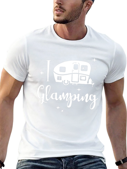 Camiseta Negra I Love Glamping
