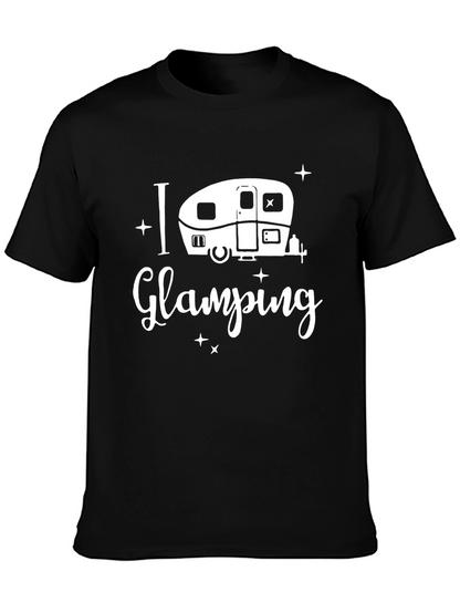 Camiseta Negra I Love Glamping