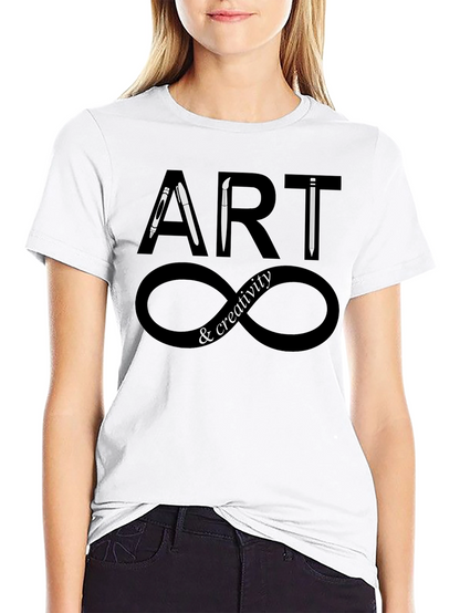 Camiseta Negra Arte y Creatividad