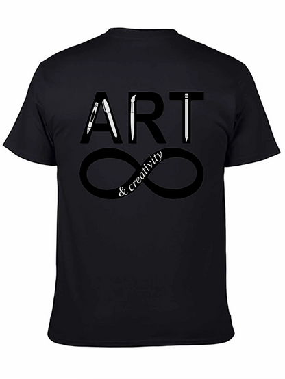 Camiseta Negra Arte y Creatividad