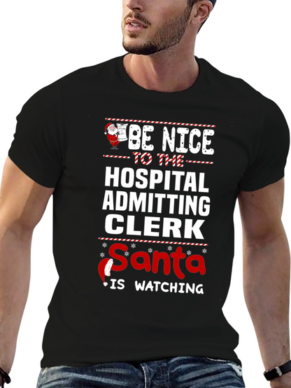 Camiseta: Sé amable con el empleado del hospital