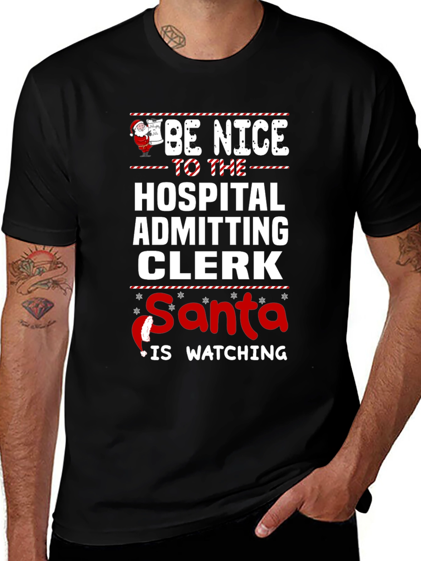 Camiseta: Sé amable con el empleado del hospital