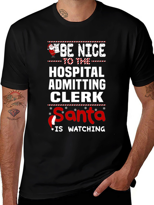Camiseta: Sé amable con el empleado del hospital