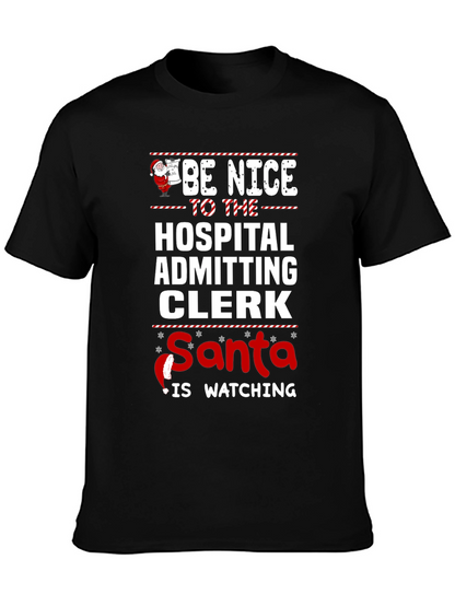 Camiseta: Sé amable con el empleado del hospital