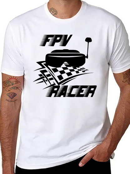Camiseta Negra FPV Racer