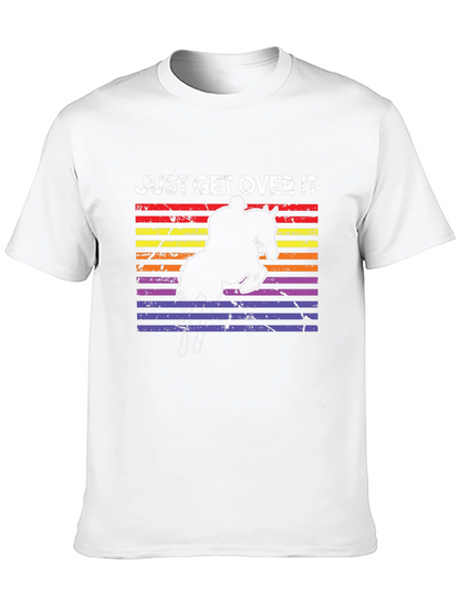 Camiseta ¡Supéralo! Ecuestre Retro