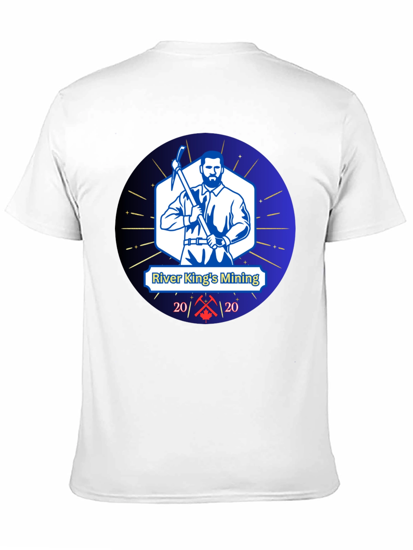 Camiseta Negra River Kings Mining