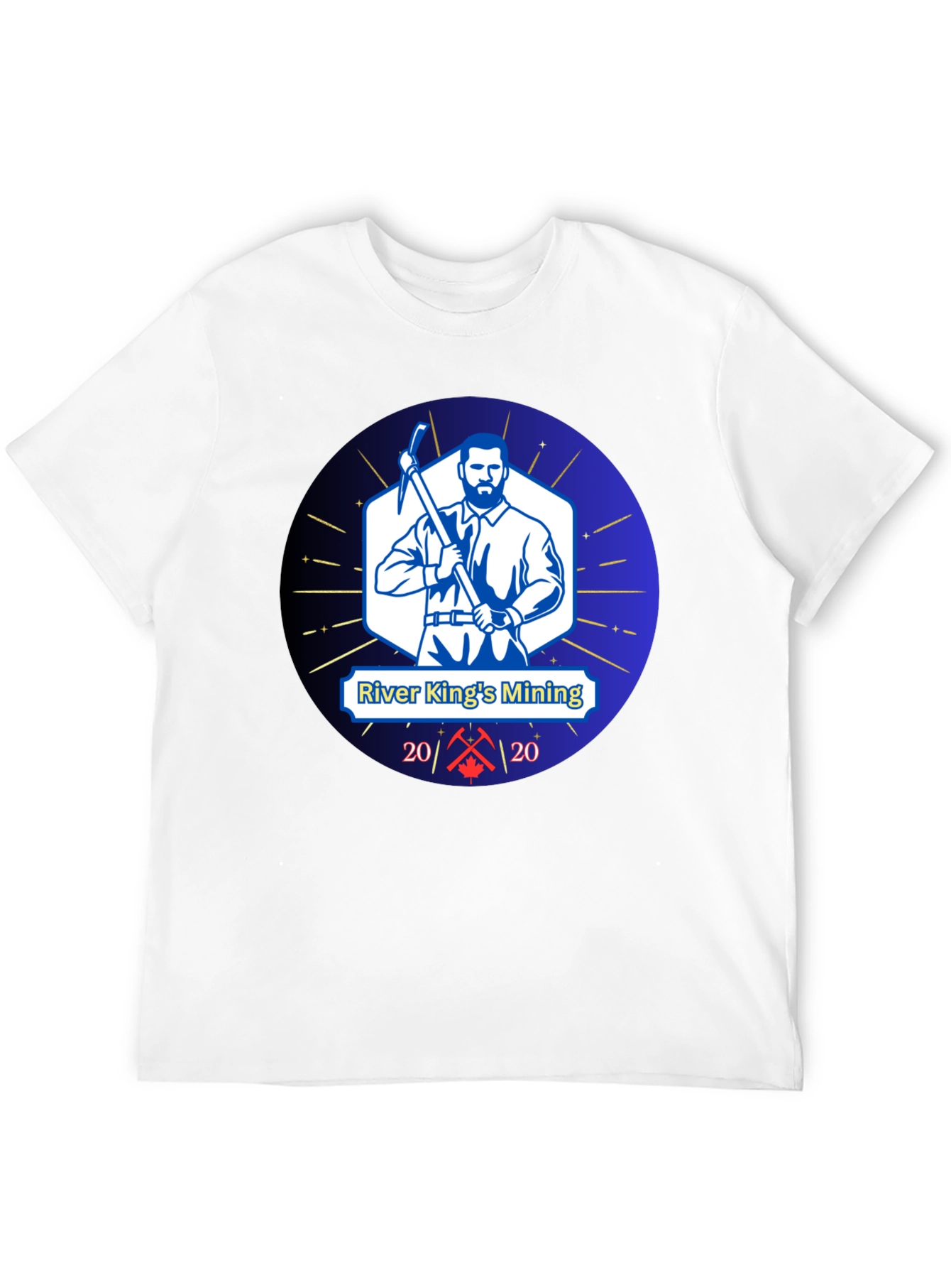 Camiseta Negra River Kings Mining