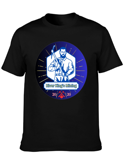 Camiseta Negra River Kings Mining