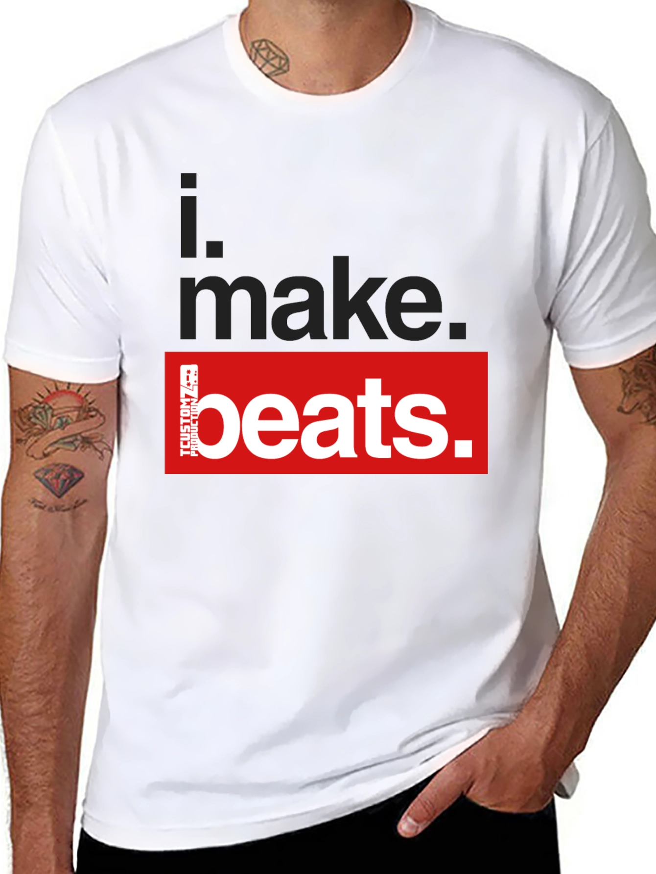 Camiseta Negra I Make Beats