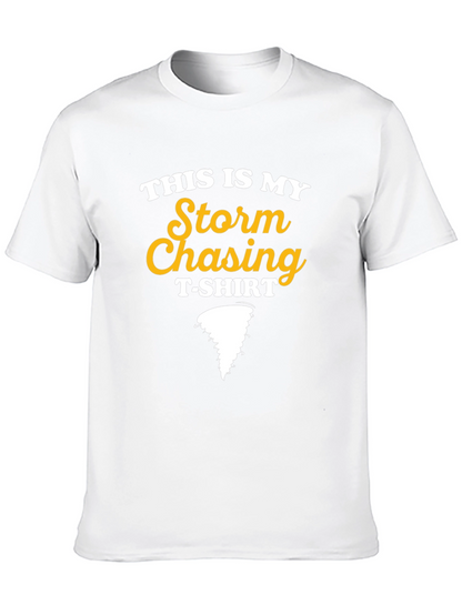 Camiseta Negra Cazador de Tormentas
