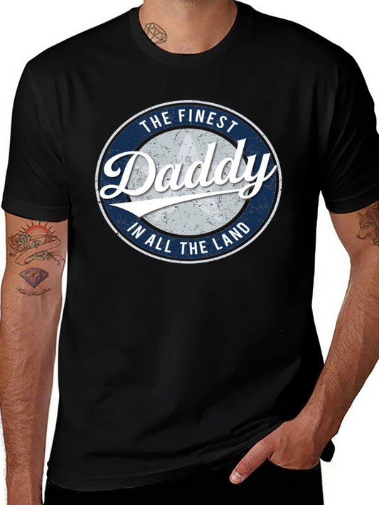 Camiseta Negra para Papá: El Mejor Papá del Mundo