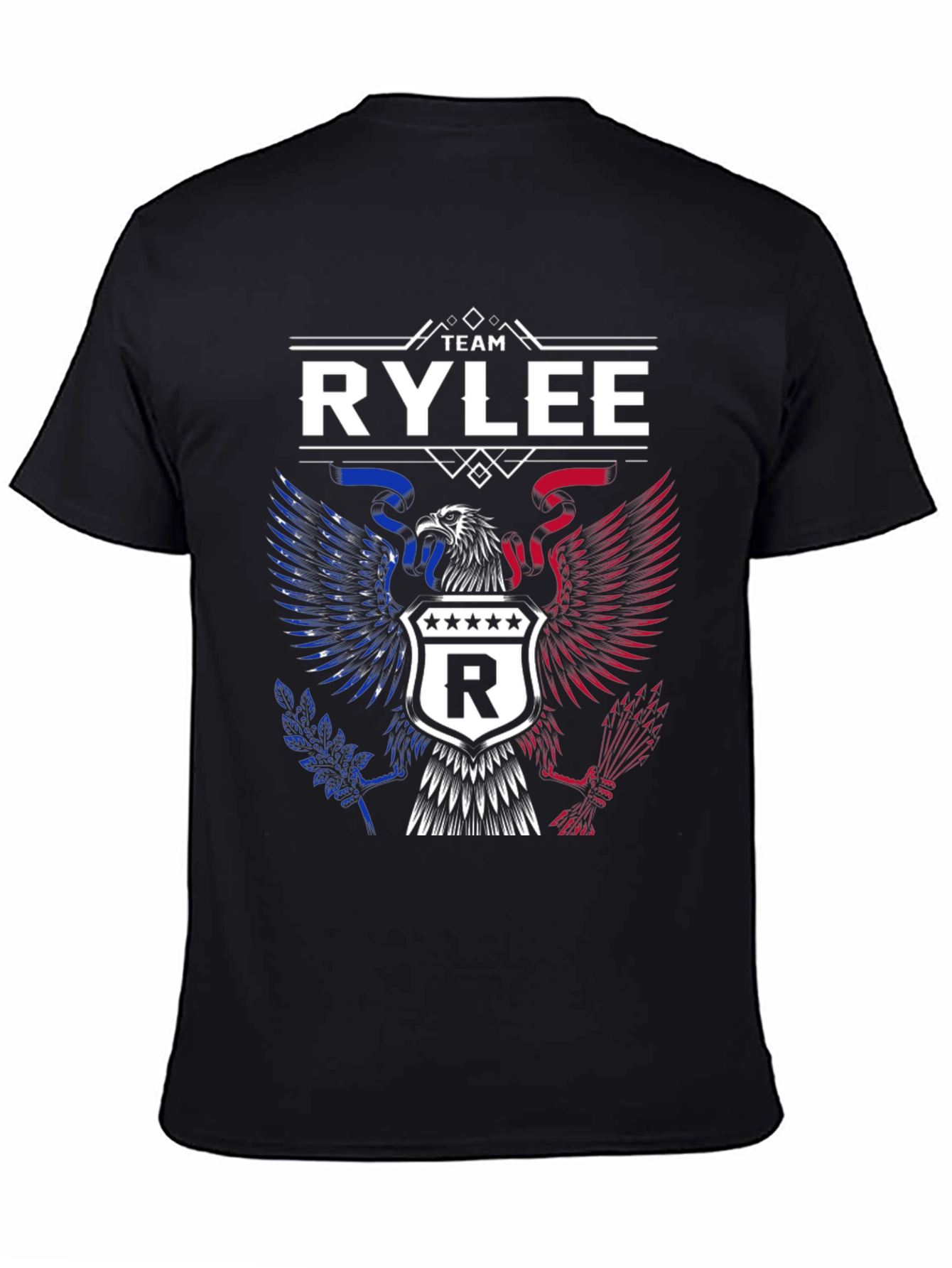 Camiseta Team Rylee - Diseño Patriótico